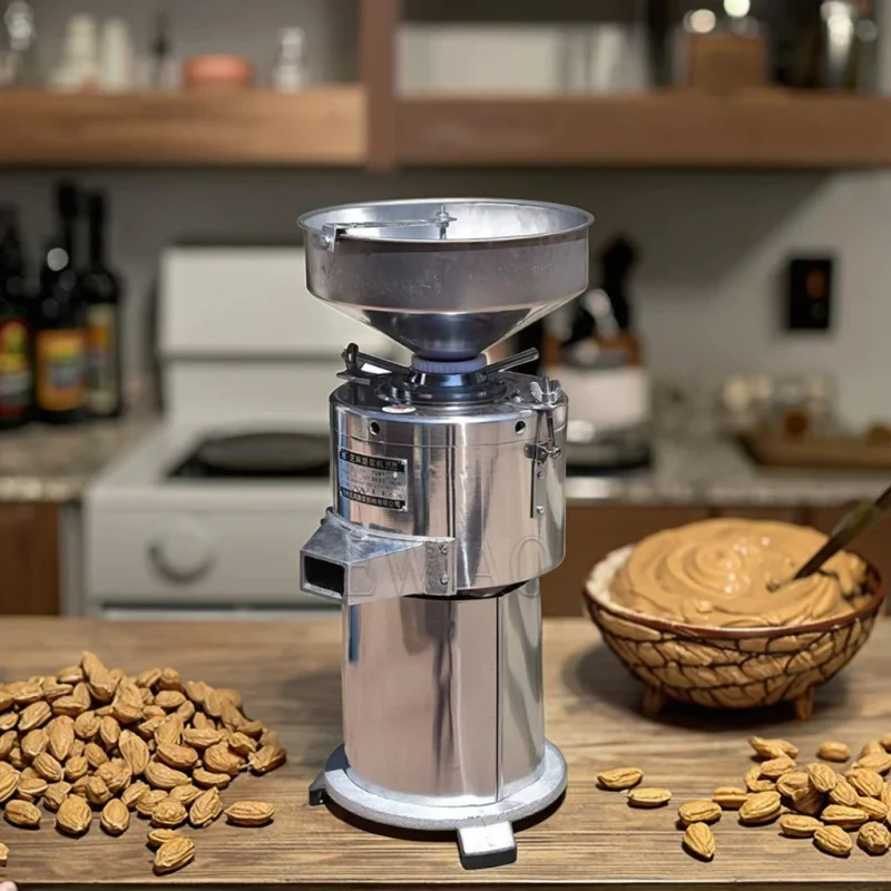 Automatic Small Scale Groundnut Sesame Paste Grinding Machine Processing Peanut Butter Making Machine