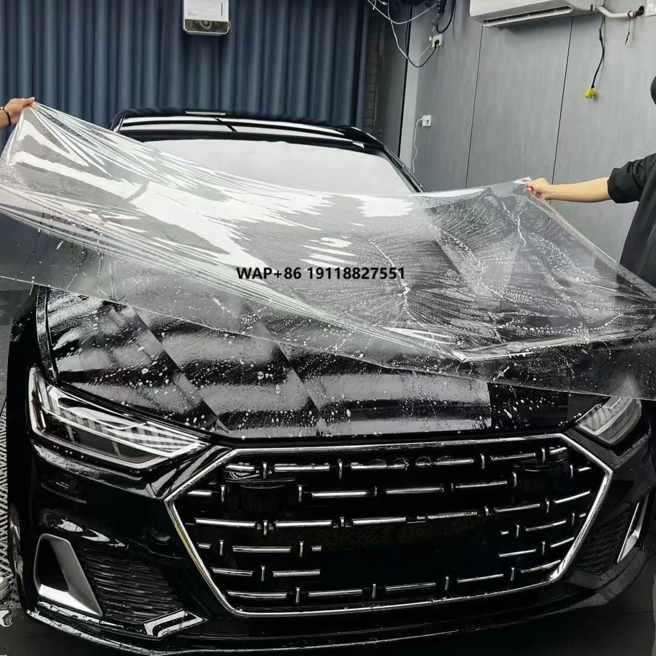 

Premium Transparent Matte TPU Paint Protection Film 7.5mil Full Roll Size 1.52*15Meters/5*50FT Car Body Car Stickers