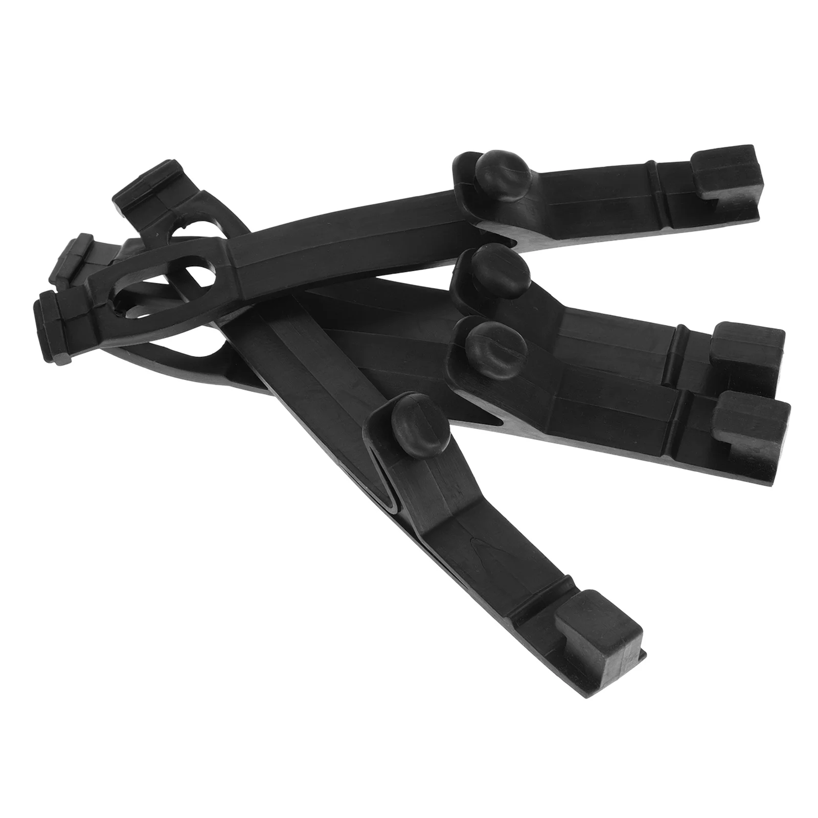 

4Pcs Motorcycle Headlight Rubber Strips Easy Install Secure Fit Offroad Front Lamp Mount Bracket Universal Headlight Holder