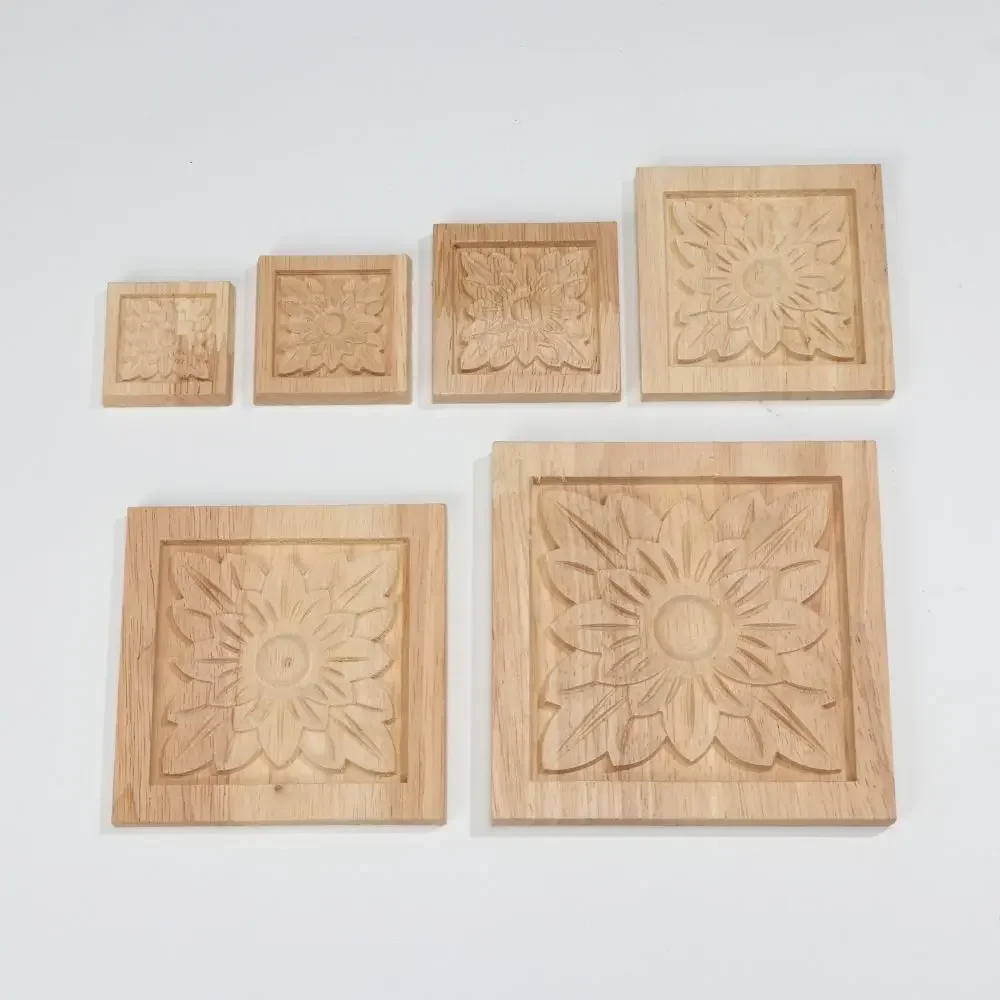 Wooden Carved Furniture Legs Decorative, Cabinet Seat Legs High Quality, DIY Furniture Legs Accessories for Craft