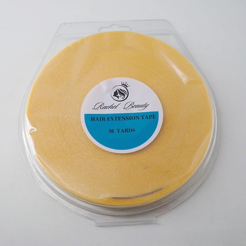 1cm Wide 36 Yards Seamless Hair Extension Tape No Glue Ooze & Residue-Free Adhesive Tape