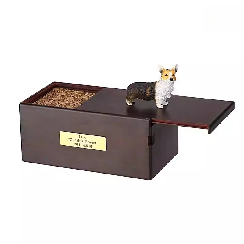 

Pet urn, large, medium and small burial coffin, cremation urn