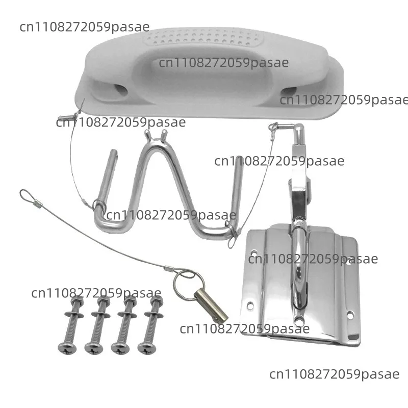Marine accessories, new stainless steel docking bracket combination, boat davit set, marine yacht hardware accessories