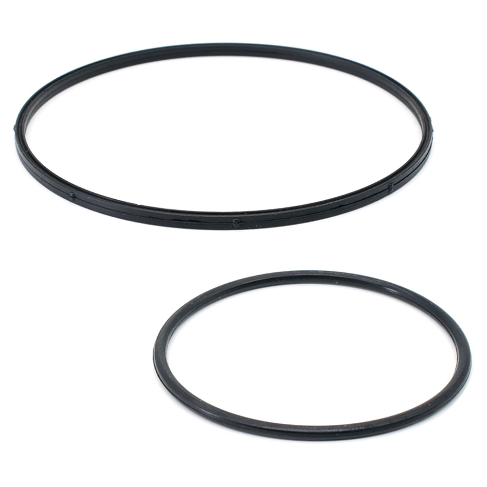 2Pcs Black Rubber Vacuum Pump Seal Kit Gasket 11668626471 For BMW 1 3 5 7 Series X1 X5 Z4 318i 320i 520li 120i N42 N46 N62 N73