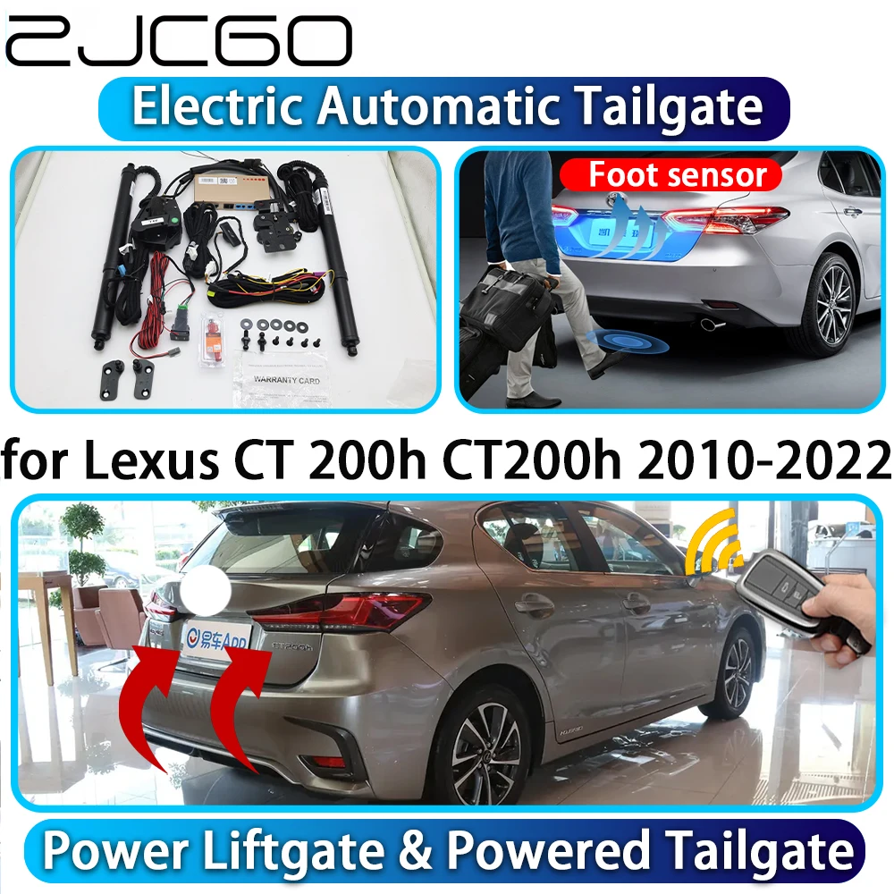 

ZJCGO for Lexus CT 200h CT200h 2010-2022 OEM Automatic Power Liftgate Powered Tailgate Intelligent Trunk Lift Control Kit System