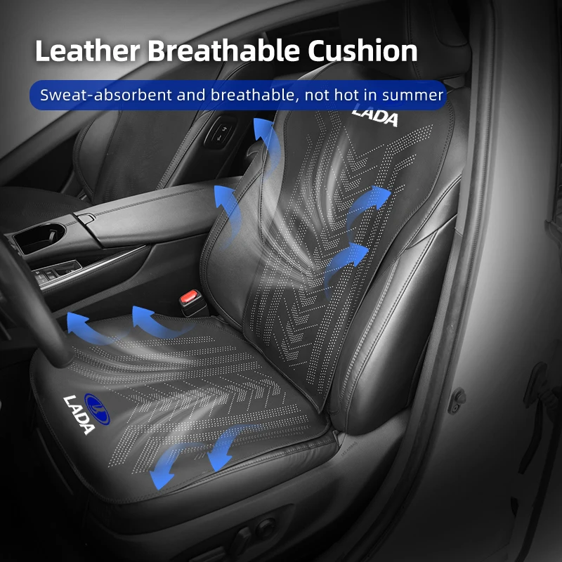 

Car seat cushion - perforated slim style For Lada Priora Sedan Sport Kalina Granta Vesta Niva Largus Vaz Samara 2110