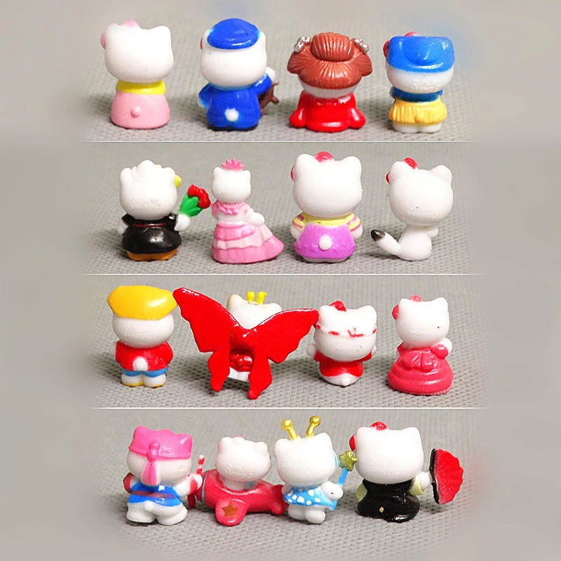 Cartoon Cat Anime Figure Doll Kawaii Cake Room Decorative Decoration Christmas Toy