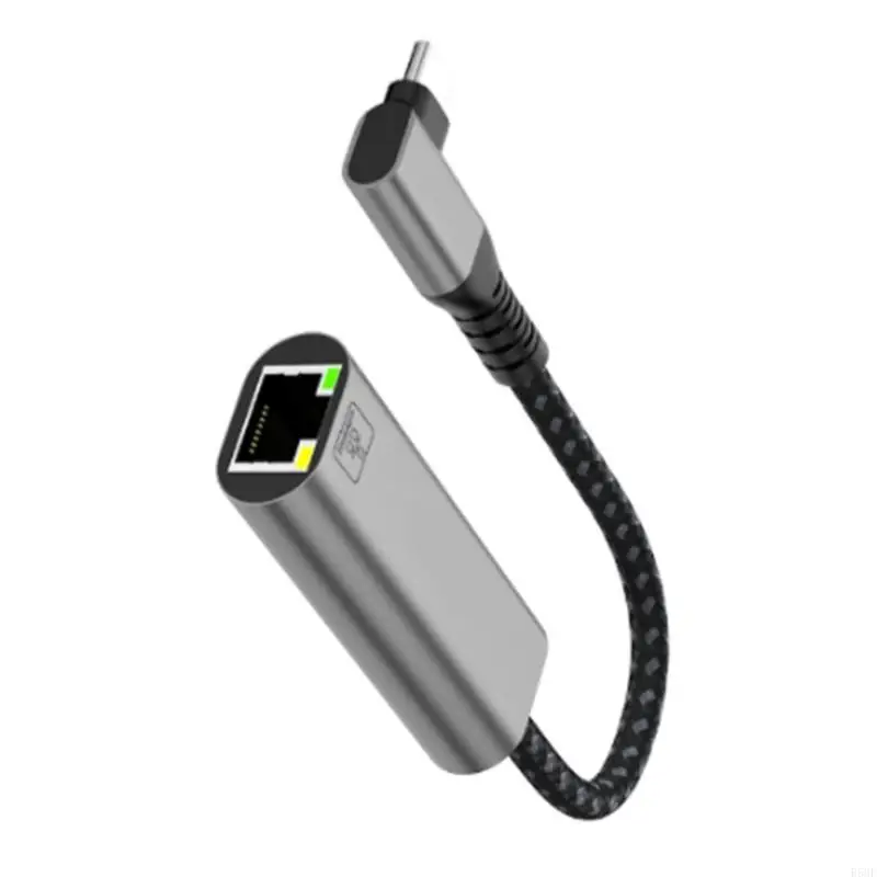 R58F USB C adaptador Ethernet USB Ethernet LAN Networking Adapter 1000Mbps RJ45