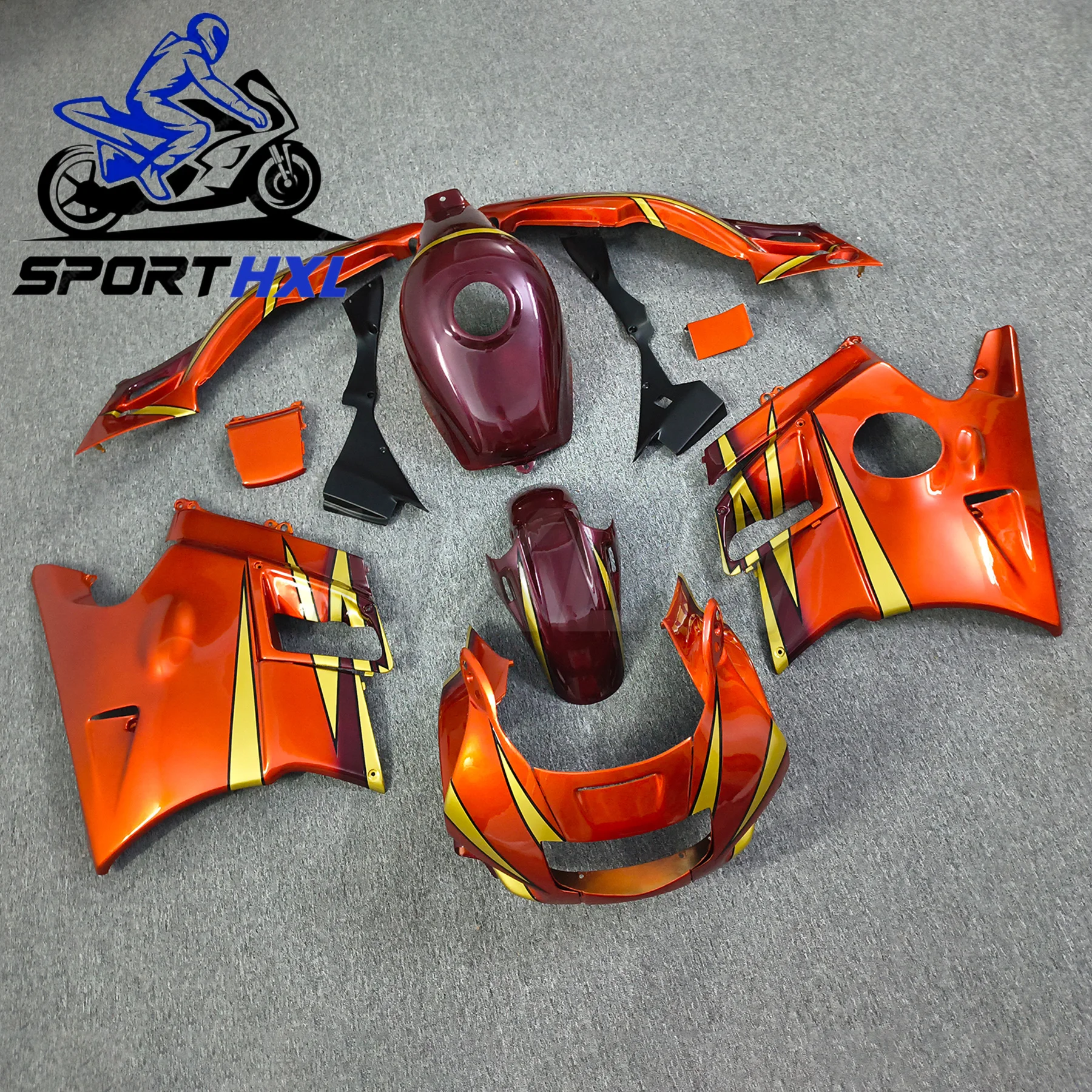 Fit For Honda CBR600F2 91 92 93 94 Motorcycle Fairings For CBR600 F2 1991 1992 1993 1994 Customizable Free Custom Fairing Kit 2