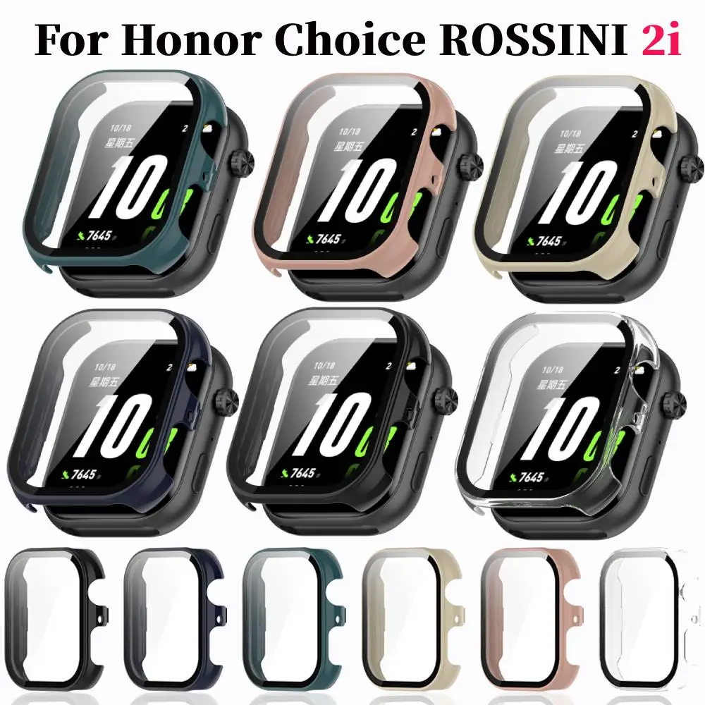 PC Case For Honor Choice ROSSINI 2i Tempered Glass All-around Bumper High Quality Protective Cover Screen Protector Watch Case