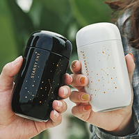 7 Colors Creative Starry Sky Vacuum Flask Fashion Mini Double Stainless Steel Thermos Mug Portable Cute Girl Student Tumbler