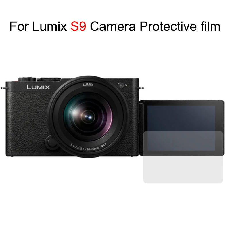 Suitable for Panasonic LUMIX S9/S5/S5M2 Camera Tempered Film, Camera Protective Film, Digital Camera Accessories, Screen Film