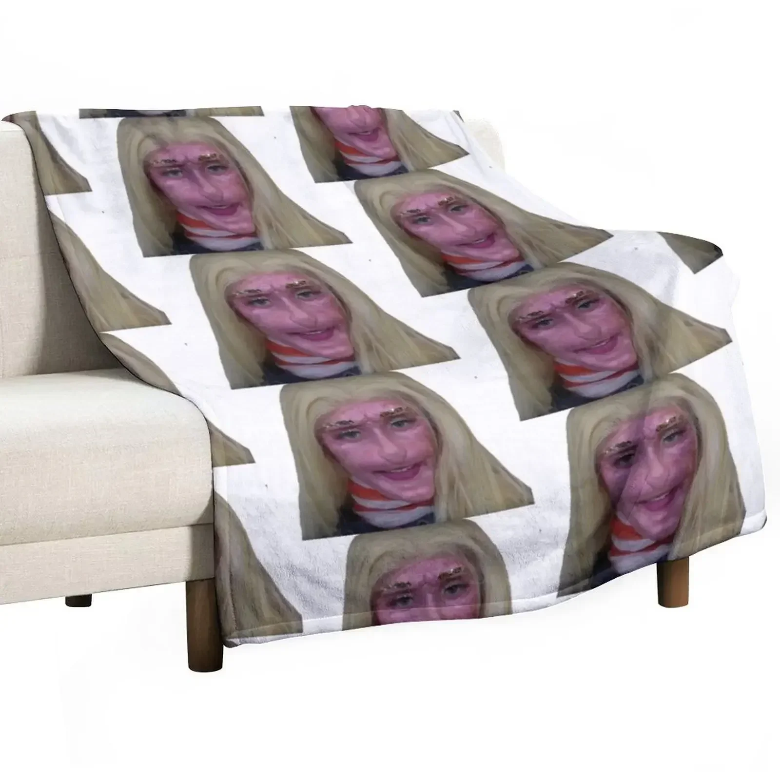 New Jenna marbles Rabwitch Throw Blanket Flannel Fabric Heavy Blankets