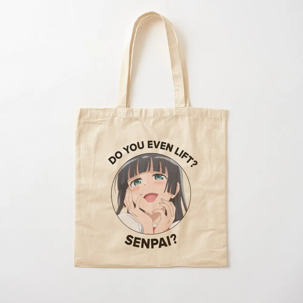 Dumbbell Nan Kilo Moteru? Do you even lift, senpai? Akemi Souryuuin Tote Bag bags for women Shopping bags tote bags cloth