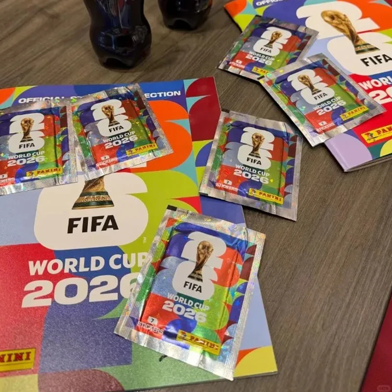 In Stock New 2026 Panini World Cup Sticker /*Pack Panini Soccer *Card Soccer Memorabilia Collection Panini Football Cards Gifts view 4