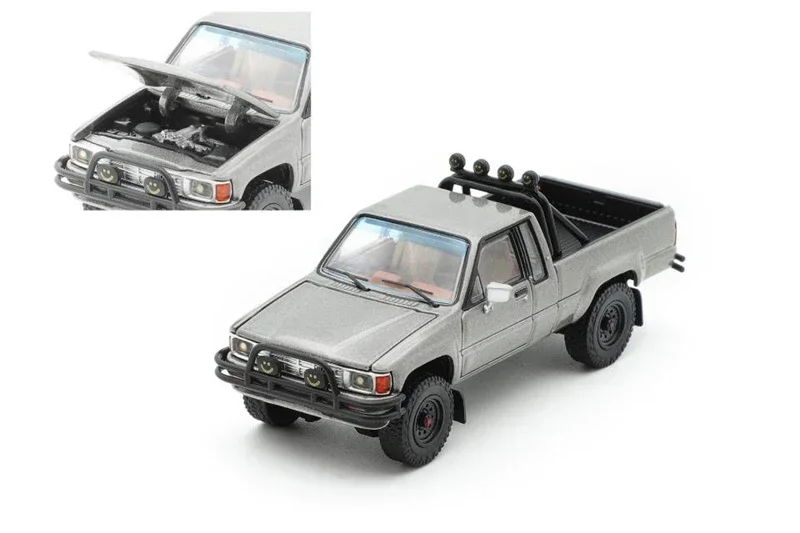 GCD 1:64 Hilux 1985 SR5 Carro modelo fundido