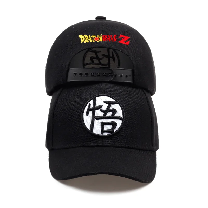 Baseball Cap Seven Dragon Balls Sun Wukong Anime DRAGONBALL Word Yellow Hat Fashion Hipster Hip Hop Hat