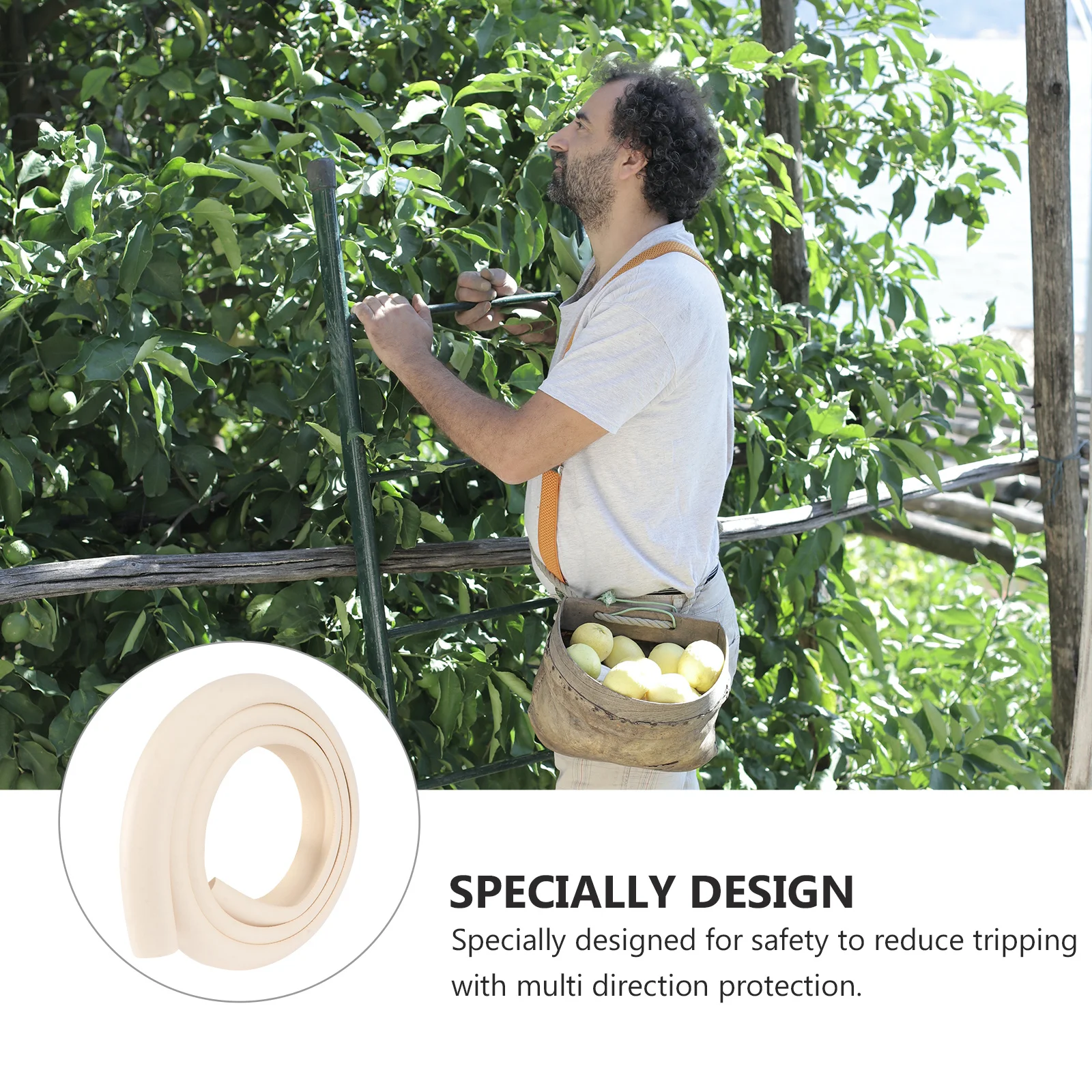 1 قطعة منصات الدرج غرفة منصات الدرج عدم الانزلاق البساط ممسحة البيج 2 متر عالية الكثافة مرونة متعددة حماية البساط ممسحة #5