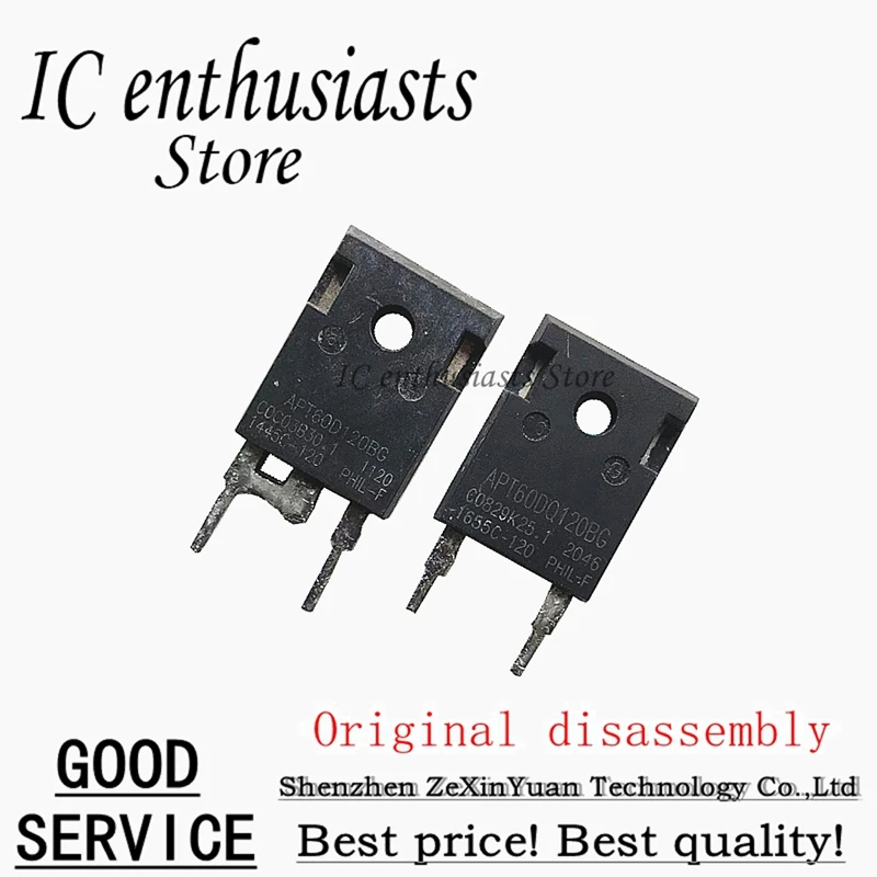 

10PCS APT60D120BG 1200V 60A TO-247 Original disassembly