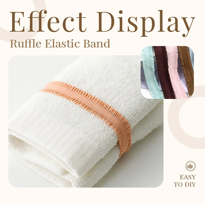 

10/20Yards 13mm Lace Rubber Bands Underwear Strap Elastic Band Clothes Stretch Tape Hairband Ribbon Laces DIY Sewing Accessories