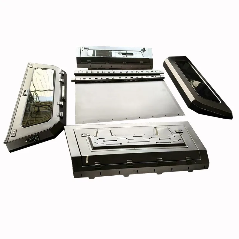 

It is suitable for the new pickup truck aluminum split three-door high-cover back cover from 16 to 2025