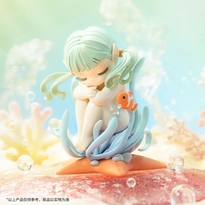 Sleep Ocean Elf Series  Cute Anime Figure Gift Surprise Box Original Blind Box Toys Model  Confirm Style