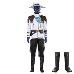 Valorant Cypher Cosplay Costume Men Disguise Full Set Clothing Halloween Carnival Part Suit