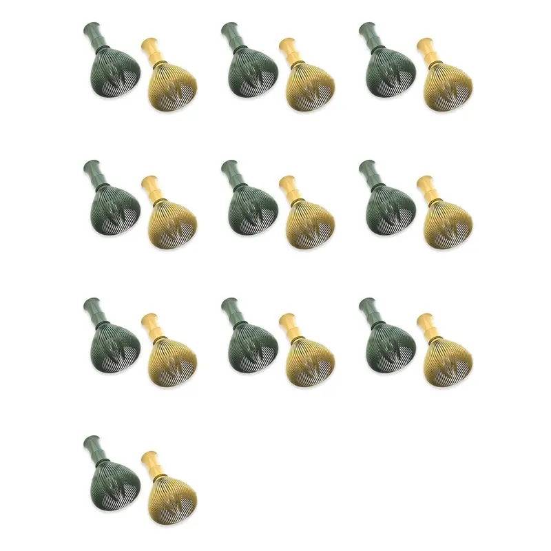 

A25F-20PCS Matcha Whisk Resin Matcha Whisk Chasen Brush Food Grade For Matcha Green Tea