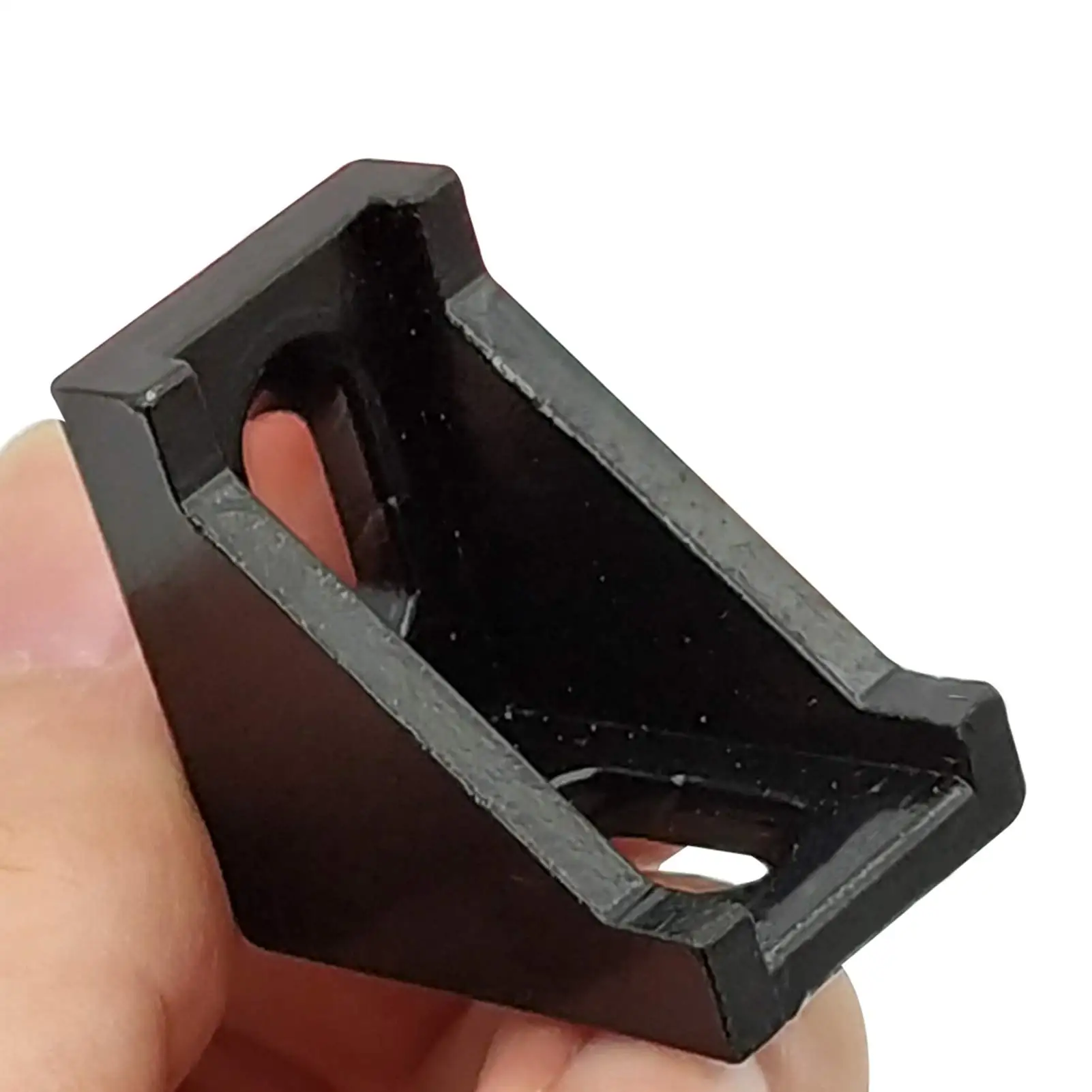 20 Stück 20 x 28 Winkelhalterung, rechtwinkliger Steckverbinder der Serie 2020, 2-Loch-Aluminiumhalterung für Aluminium-Strangpressprofil mit Schlitz, 6 mm – Detail 15