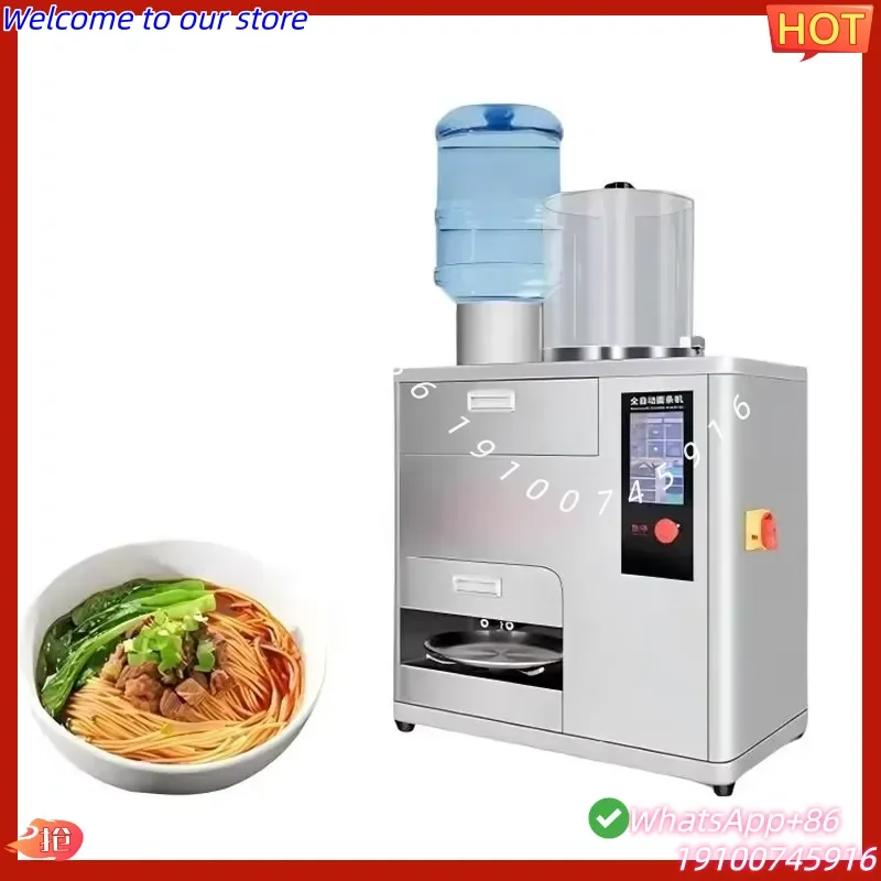 2026Hot 20kg/h Stainless Steel Noodle Making Machine 220V Essential Motor Core Components for Commercial Restaurant