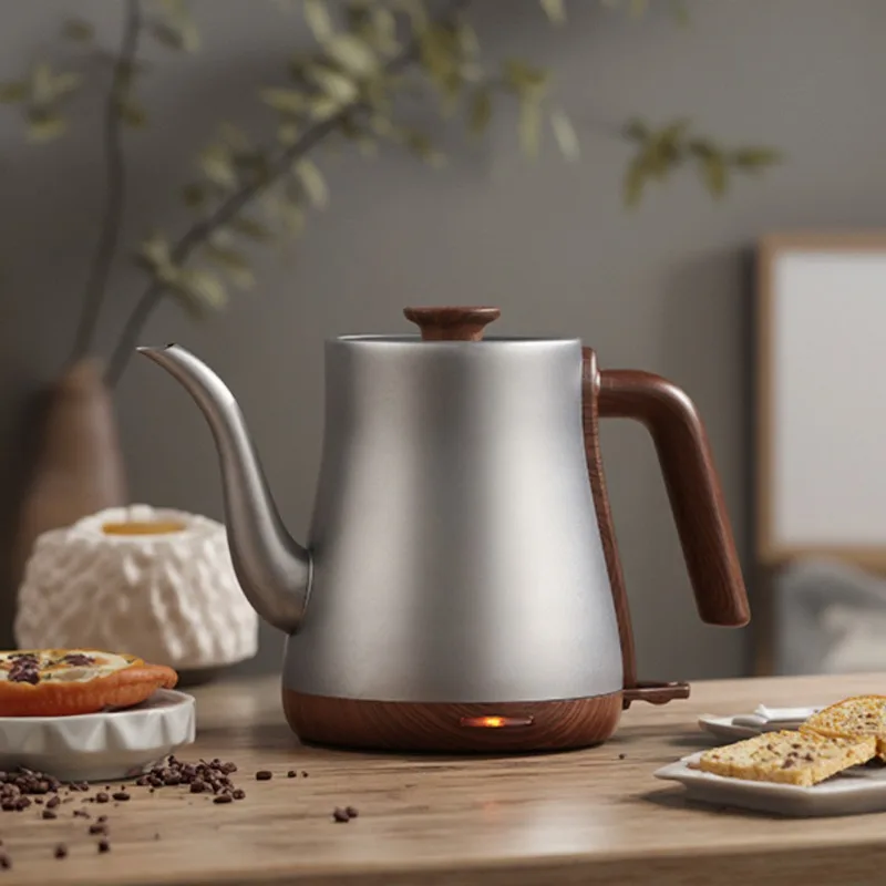 Pure titanium electric mini teapot cordless temperature control portable home hotel warm function home
