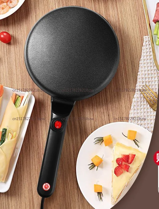 Household Mini Crepe Maker Pancake Baking Pan Spring Roll Wrapper Machine Bread Making Cooker