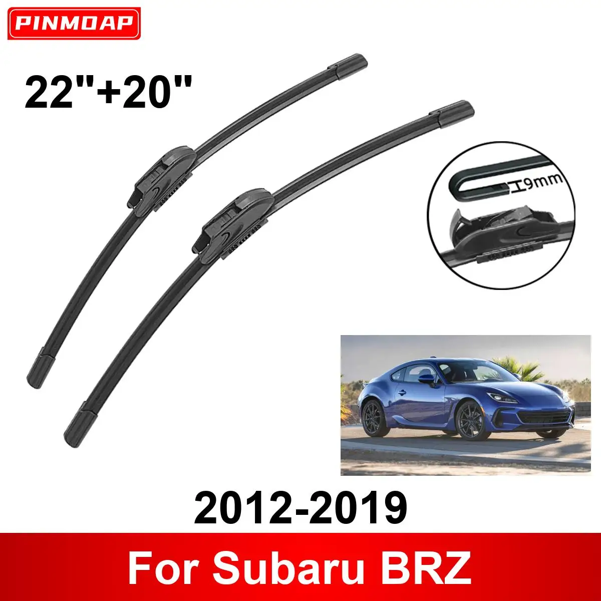 

Щетки стеклоочистителя передние и задние для Subaru BRZ, 22-2012 дюйма + 20 дюймов