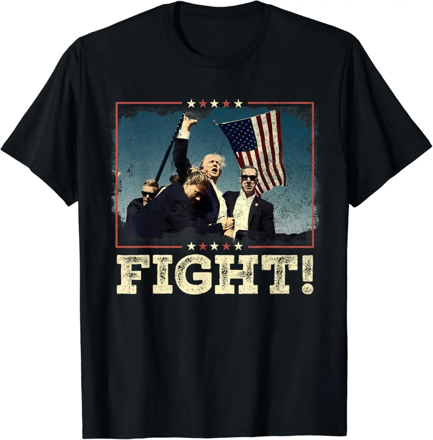 

Trump Fight Signals To Americans to Unisex T-Shirt