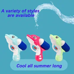 Children'Cute Dolphin Spray Water Toy Summer Beach Bathing Multiplayer Games Leisure Entertainment Toy Outdoor Beach for Kids