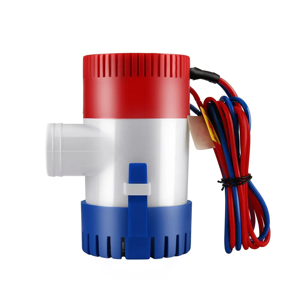 12V DC Mini Electric Submersible Boat Marine Bilge Pump 1100 GPH With Float Switch Sensor For Seaplane Motor Houseboat