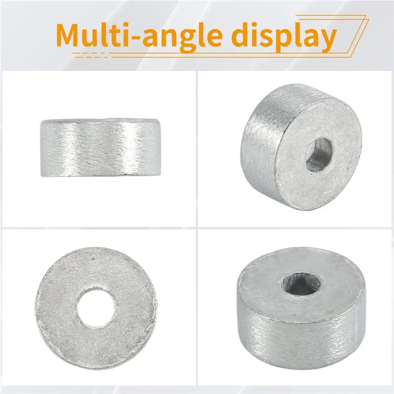 1 PCS Round Zinc Anode Replacement Parts For Outboard Motor 4 Stroke 55321-87J00