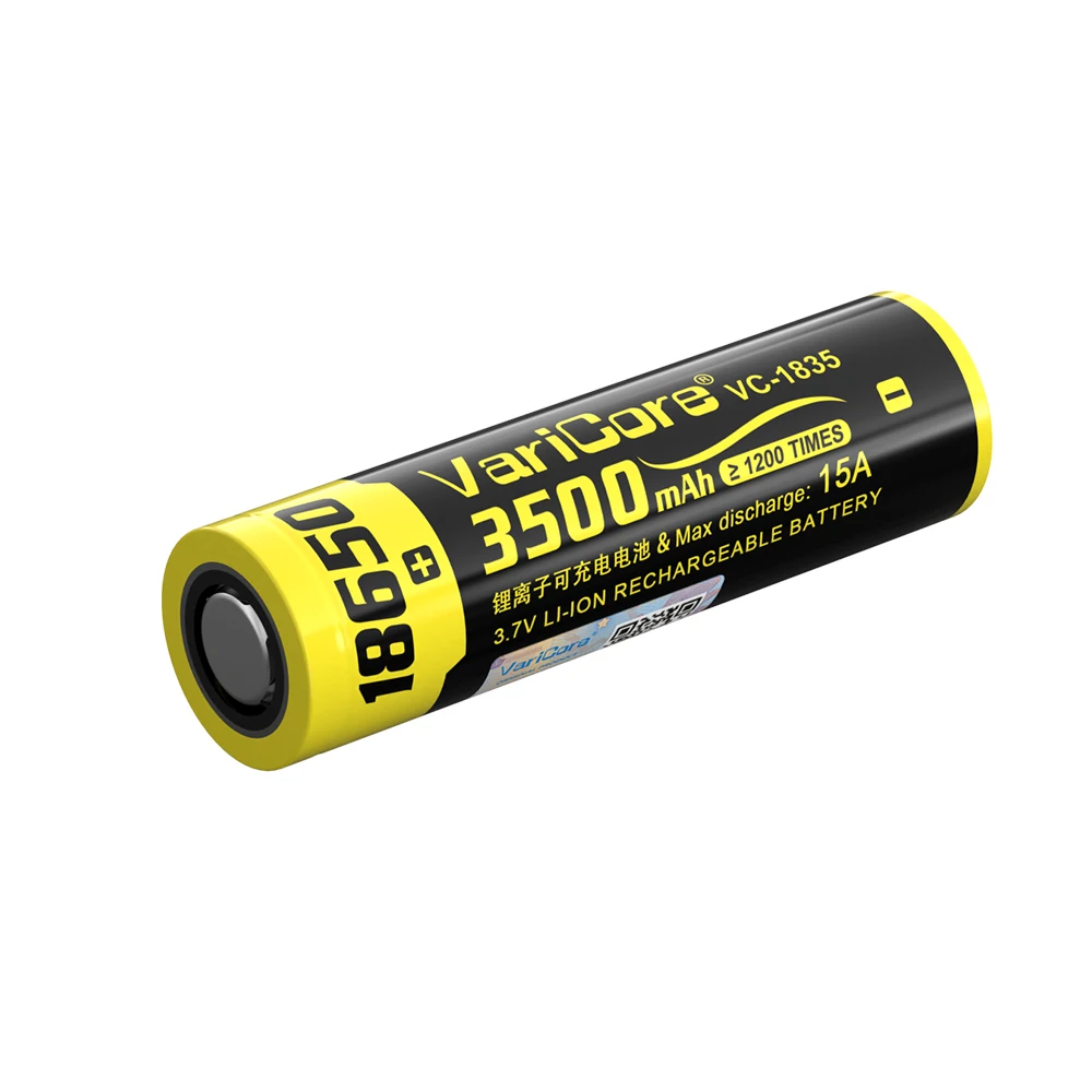 NUOVA batteria al litio VariCore 18650 VC-1835 3.7V Li-ion 3500mAh 15A batteria di scarica per dispositivi ad alto scarico