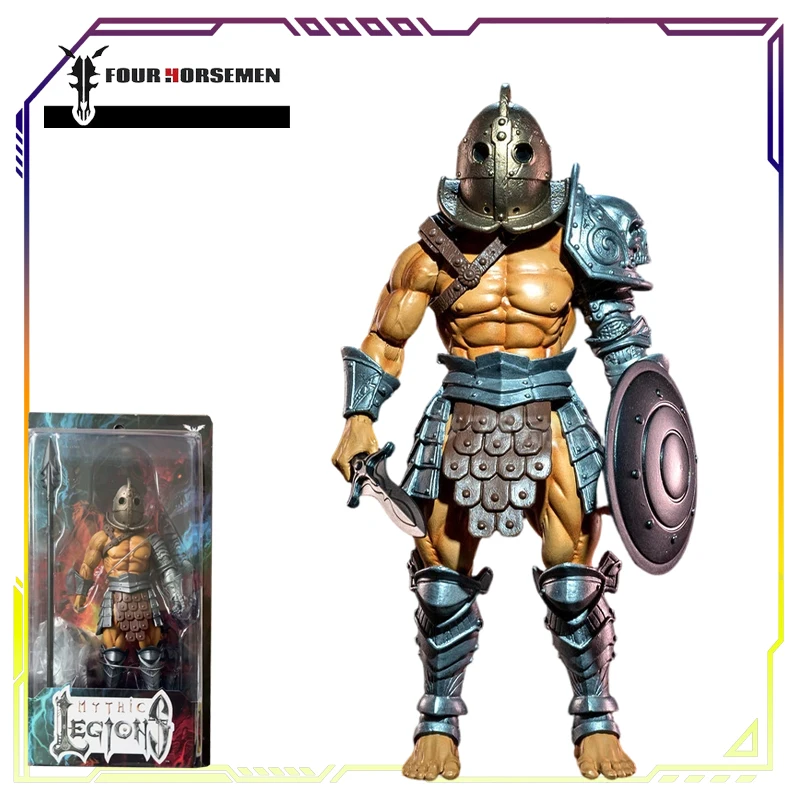Vier Ruiters Studios originele Mythic Legions Luxe soldaten Serie Barbarian Warrior Action Figure Model Speelgoed Geschenken voor jongens