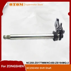 OTOM Motorcycle Gear Shift Shaft Lever For ZONGSHEN NC250 NC250S NC300S NC450 KAYO BSE MOTOLAND AVANTIS ENDURO Engine Bike Parts
