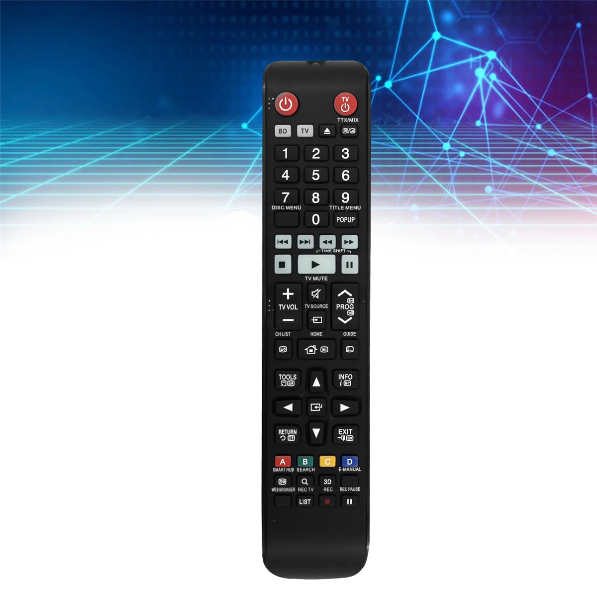 Replace AK59-00176A Remote Control for SAMSUNG BLU-RAY Player BD-H8500 BDH8900A/XY BD-H8500A/XY BD-H8900A/XY