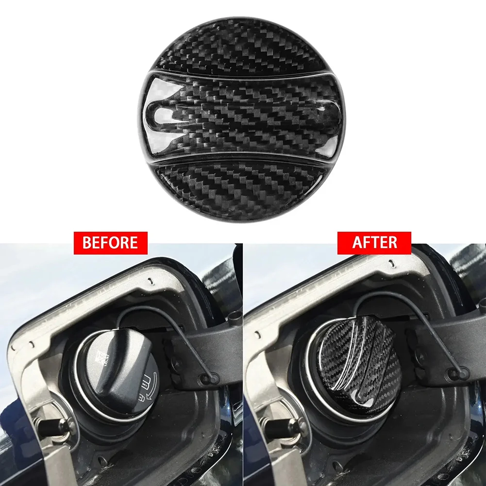 Dry Carbon Cap Carbon Fiber Carbon Fiber Fuel Cap Lightweight Construction Stick-on Installation Luxurious Touch