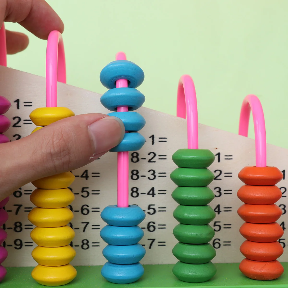 Creative Kids Abacus Counting Beads Learning Educational Math Numbers Early Development Preschool Educational Tools