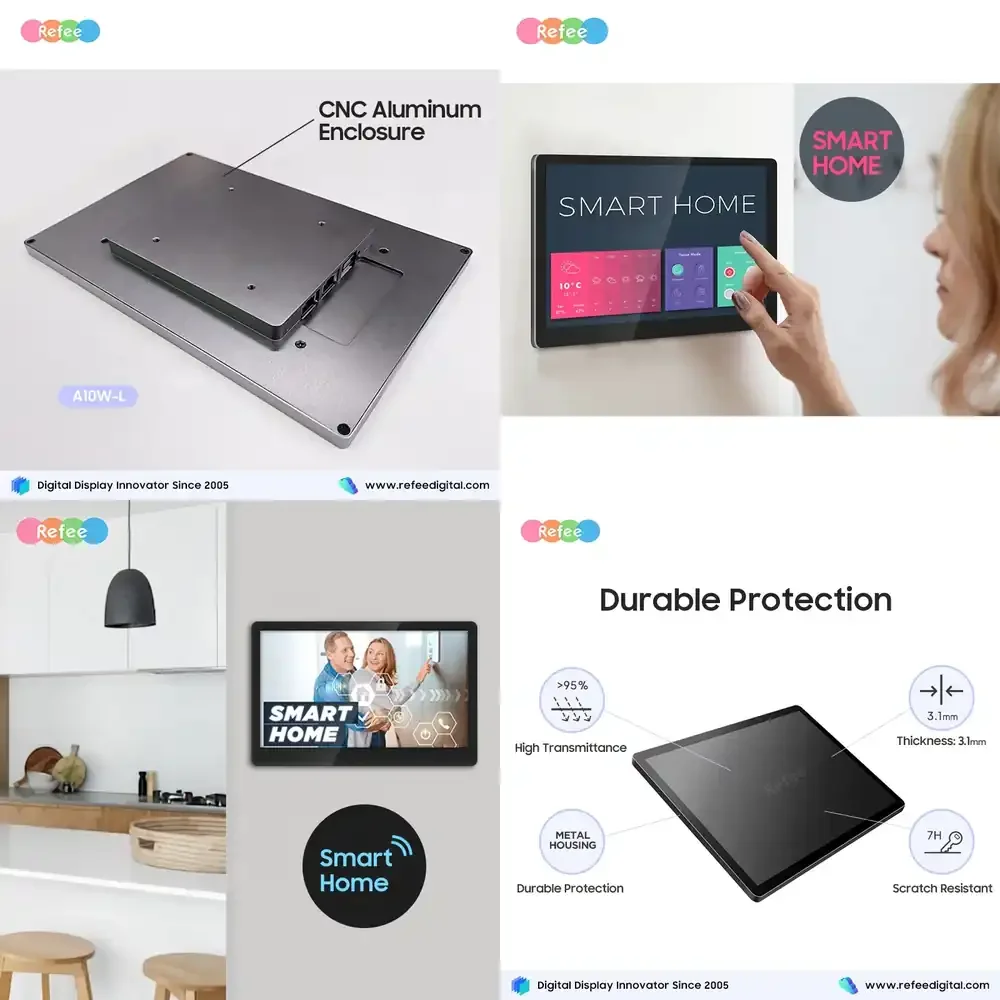 Android WiFi Touch Screen Smart Home Display Lcd Screen