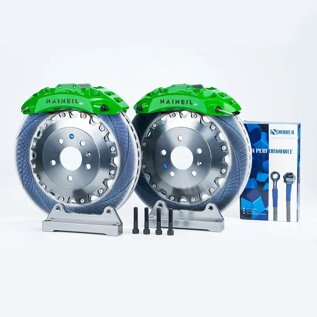 

2025/high performance racing 6 piston brake systems car brake calipers big brake kit for a6 c8