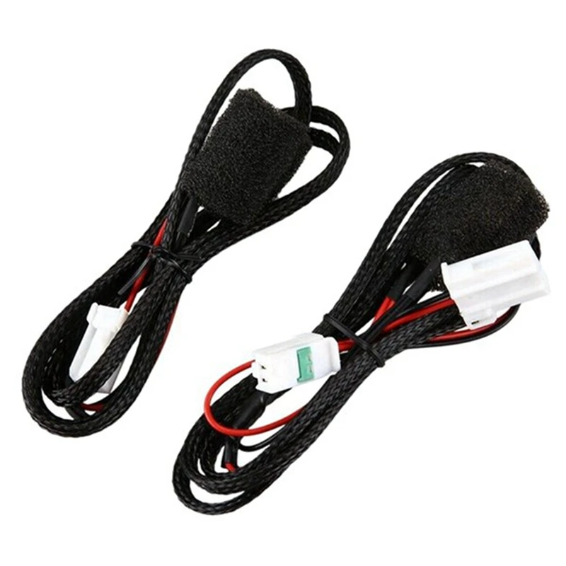 

New-1 Pair Car Triangle Head Speaker Tweeter Audio Black Speaker With Wire 87650H2020 87660H2020 For Kia K2 RIO 2017