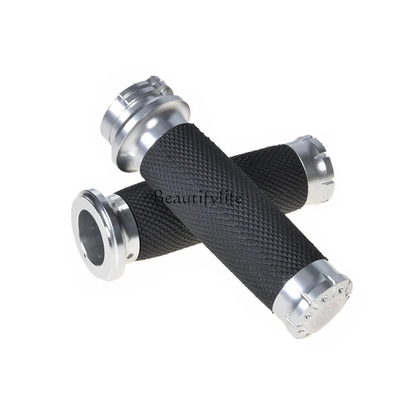 Motorcycle retro handle cover, suitable for motorcycle handle glue, modified 25mm universal handle cover