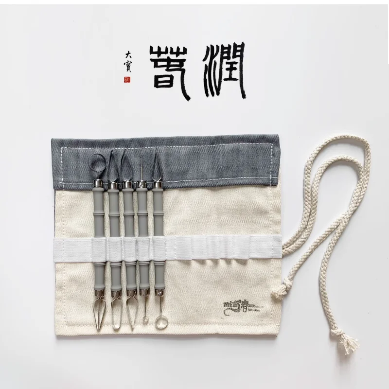 

High-quality kitchen special food fruit and vegetable carving knife carved bamboo joint stainless steel wire broaching knife