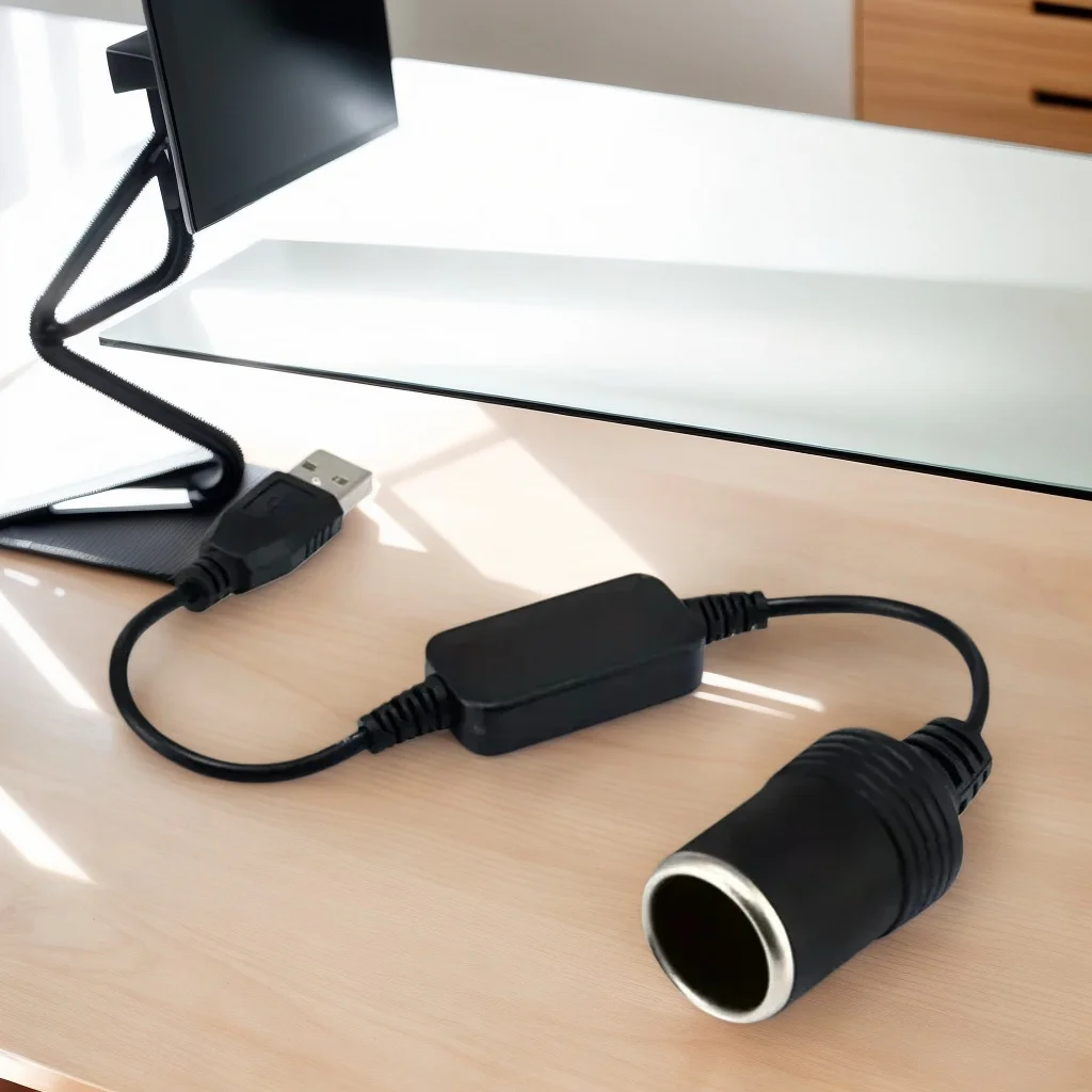 

Адаптер автомобильного прикуривателя — преобразователь розетки «папа-мама» с USB-выходом 5 В/2 А и 12 В (1 шт.)