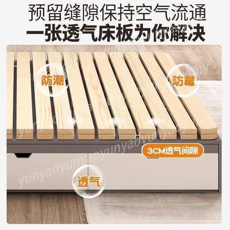 Moisture-proof Mattress Support Frame for Beds—suitable for Floor Beds and Bunk Beds, Tatami Flat Slab Frame Bed Frames